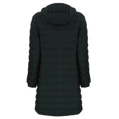 Detroit Lions Cutter & Buck Women's Mission Ridge Repreve Eco Insulated Long Full-Zip Puffer Jacket Black | NFL