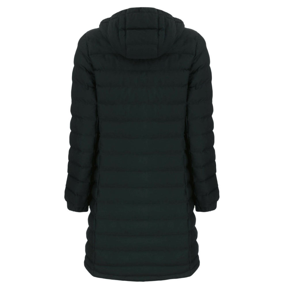 Green Bay Packers Cutter & Buck Women's Mission Ridge Repreve Eco Insulated Long Full-Zip Puffer Jacket Black | NFL