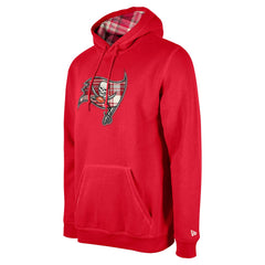 Tampa Bay Buccaneers New Era 3rd Down Plaid Pullover Hoodie Red | NFL