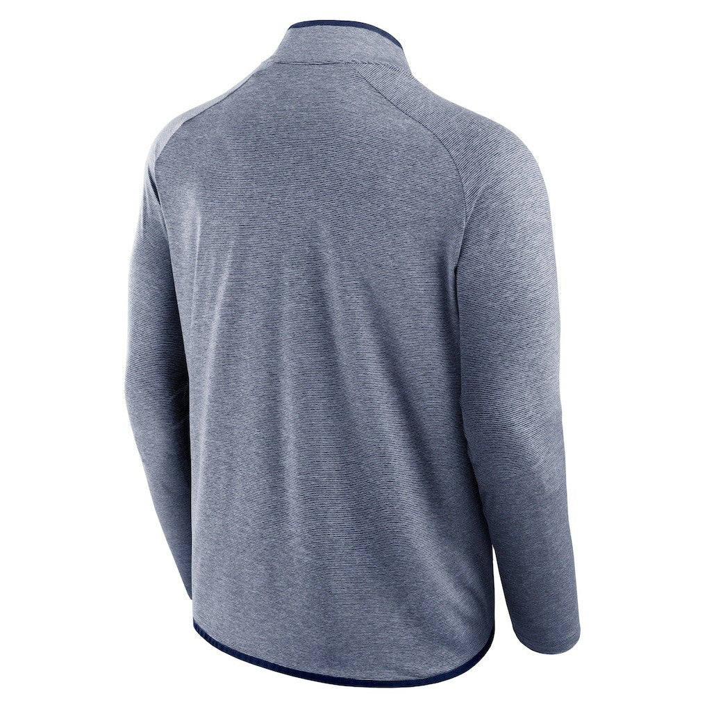Dallas Cowboys Unisex Front Office Performance Primary Quarter-Zip Jacket Navy | Fanatics