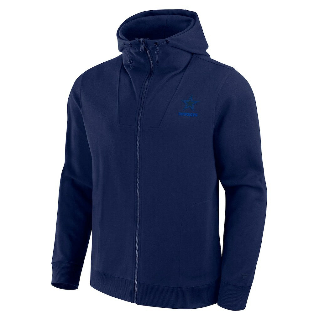 Dallas Cowboys Unisex Front Office Full-Zip Hoodie Navy | Fanatics