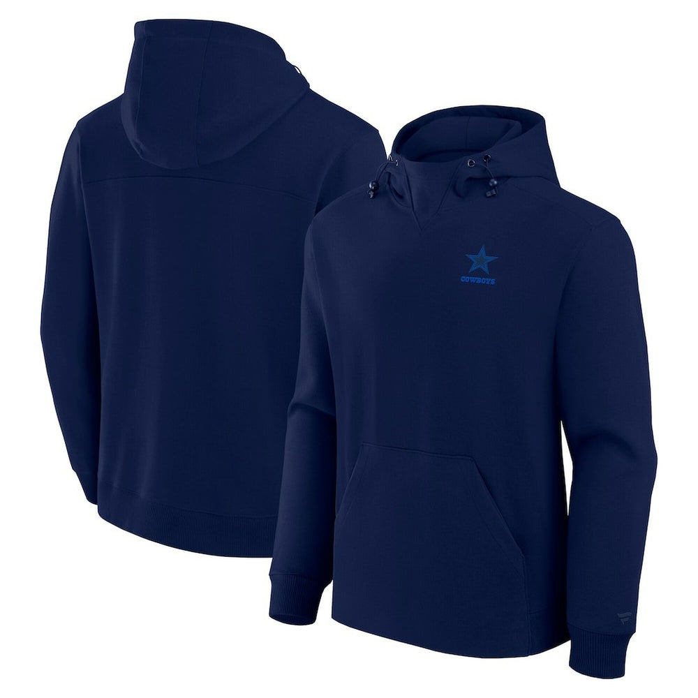 Dallas Cowboys Unisex Front Office Tonal Tri-Blend Pullover Hoodie Navy | Fanatics