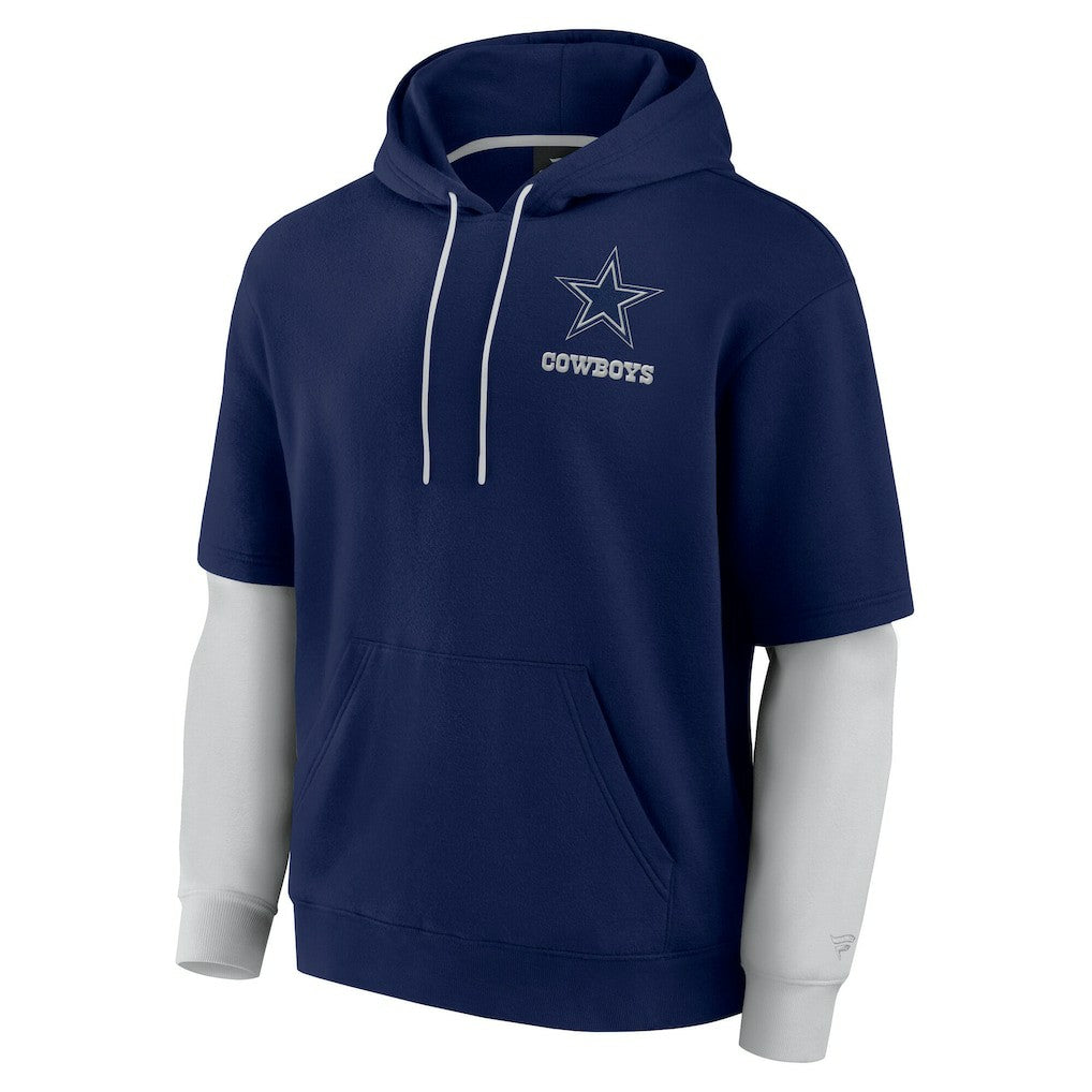 Dallas Cowboys Unisex Sleek Elements Pullover Hoodie Navy | Fanatics