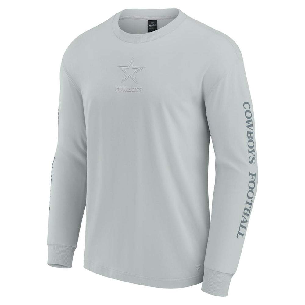 Dallas Cowboys Unisex Elements Strive Long Sleeve T-Shirt Gray | Fanatics