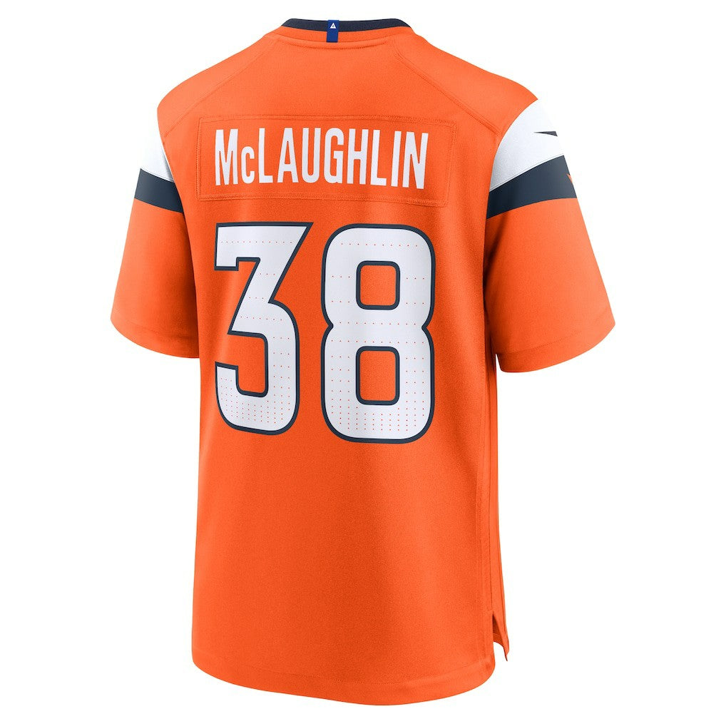 Jaleel McLaughlin Denver Broncos Team Game Jersey Orange | Nike for Sale