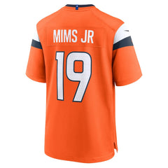 Marvin Mims Jr Denver Broncos Team Game Jersey Orange | Nike for Sale
