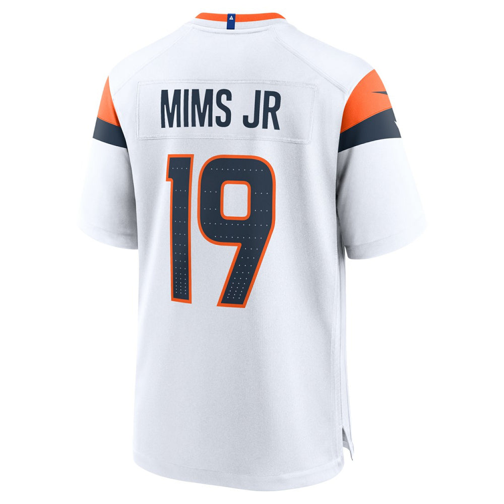 Marvin Mims Jr Denver Broncos Game Jersey White | Nike for Sale