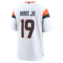 Marvin Mims Jr Denver Broncos Game Jersey White | Nike for Sale
