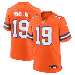 Marvin Mims Jr Denver Broncos Mile High Collection 1977 Throwback Player Game Jersey Orange | Nike for Sale