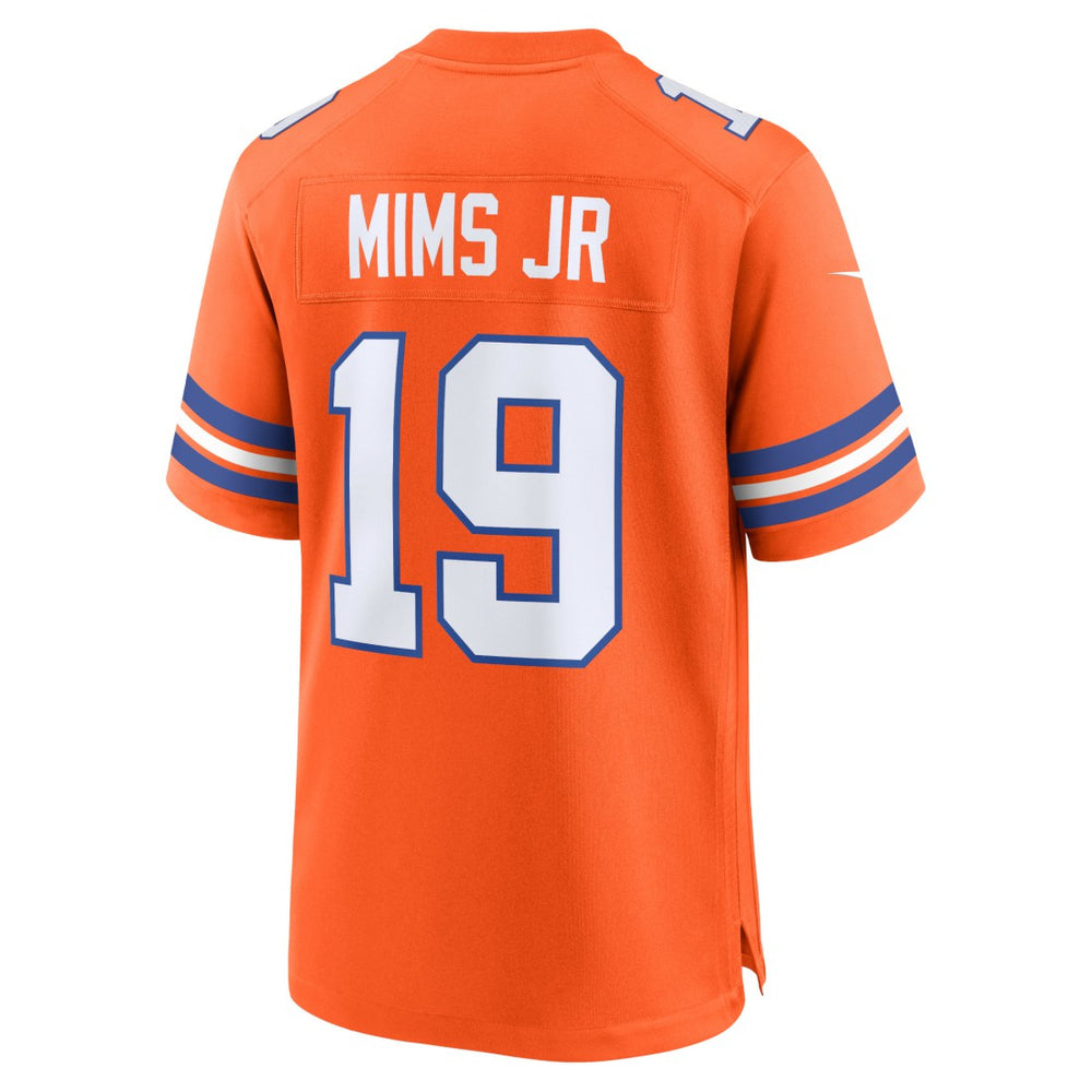Marvin Mims Jr Denver Broncos Mile High Collection 1977 Throwback Player Game Jersey Orange | Nike for Sale