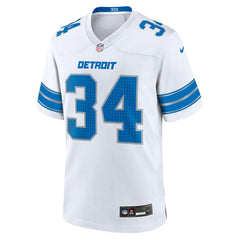 Alex Anzalone Detroit Lions White Game Jersey White | Nike for Sale