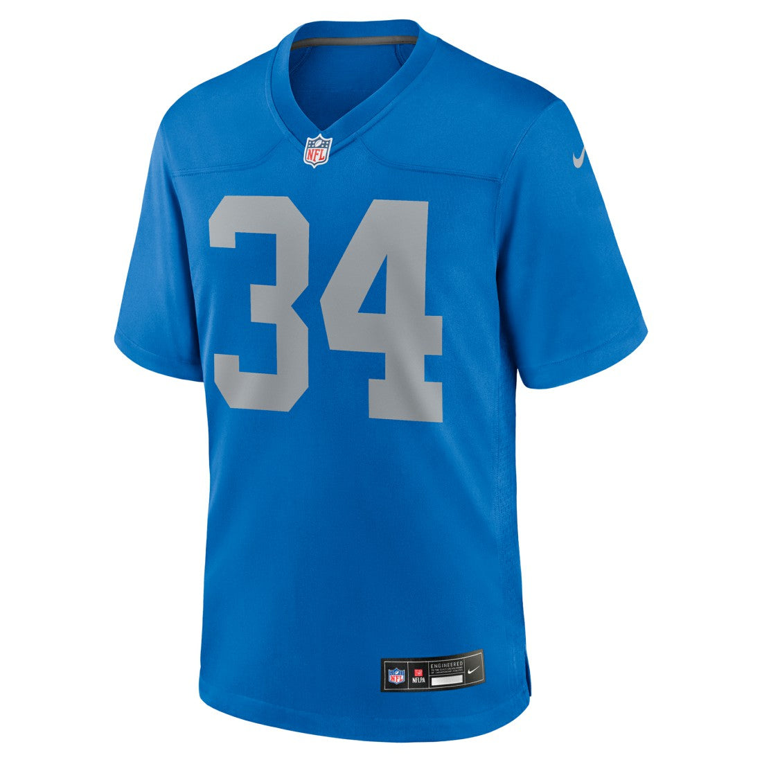Alex Anzalone Detroit Lions Alternate Game Jersey Blue | Nike for Sale