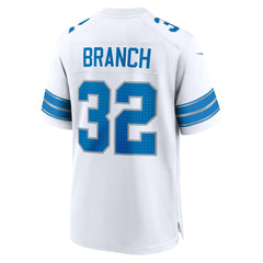 Brian Branch Detroit Lions White Game Jersey White | Nike for Sale