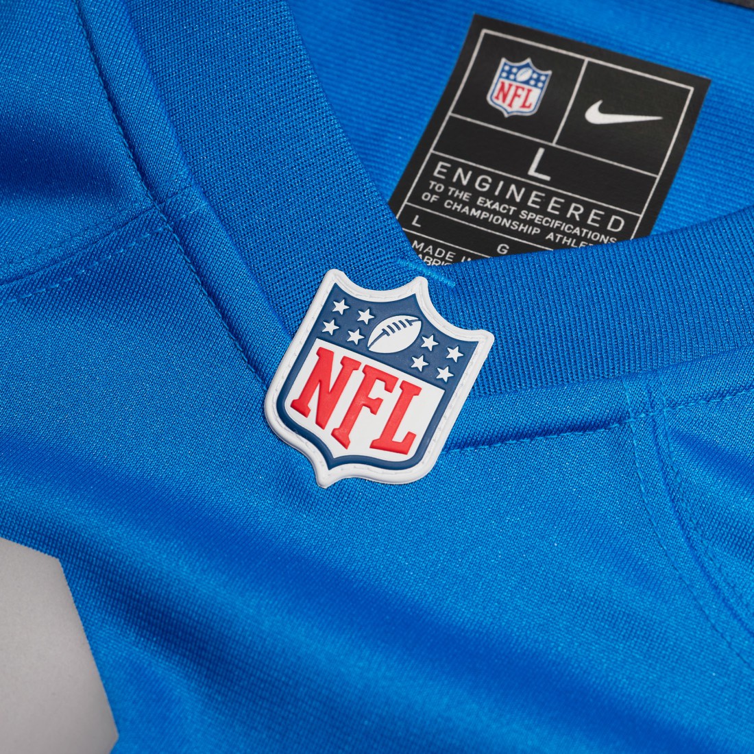 Brian Branch Detroit Lions Alternate Game Jersey Blue | Nike for Sale