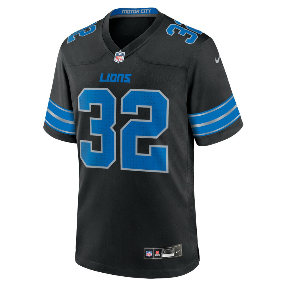 Brian Branch Detroit Lions Alternate Game Jersey Black | Nike for Sale