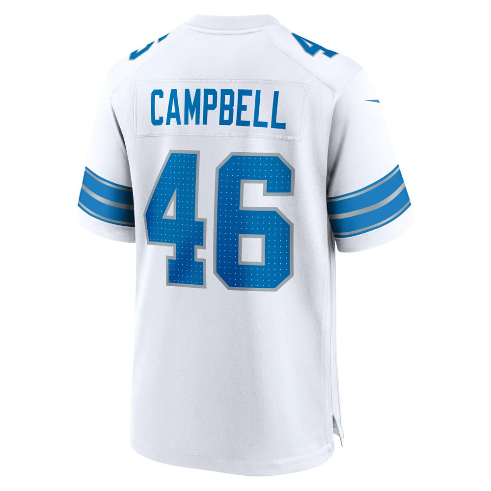 Jack Campbell Detroit Lions White Game Jersey White | Nike for Sale