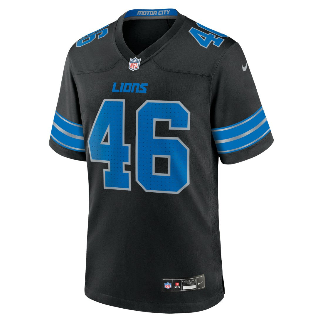 Jack Campbell Detroit Lions 2nd Alternate Game Jersey Black | Nike for Sale