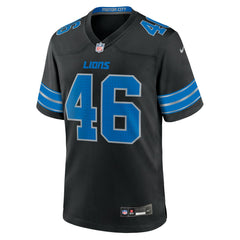 Jack Campbell Detroit Lions 2nd Alternate Game Jersey Black | Nike for Sale
