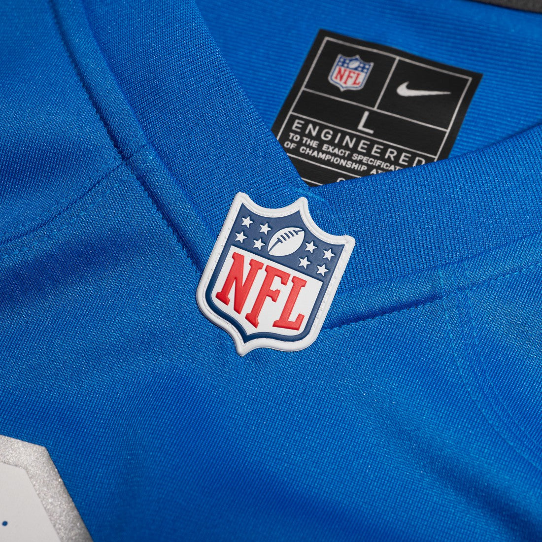 Sam LaPorta Detroit Lions Game Jersey Blue | Nike for Sale