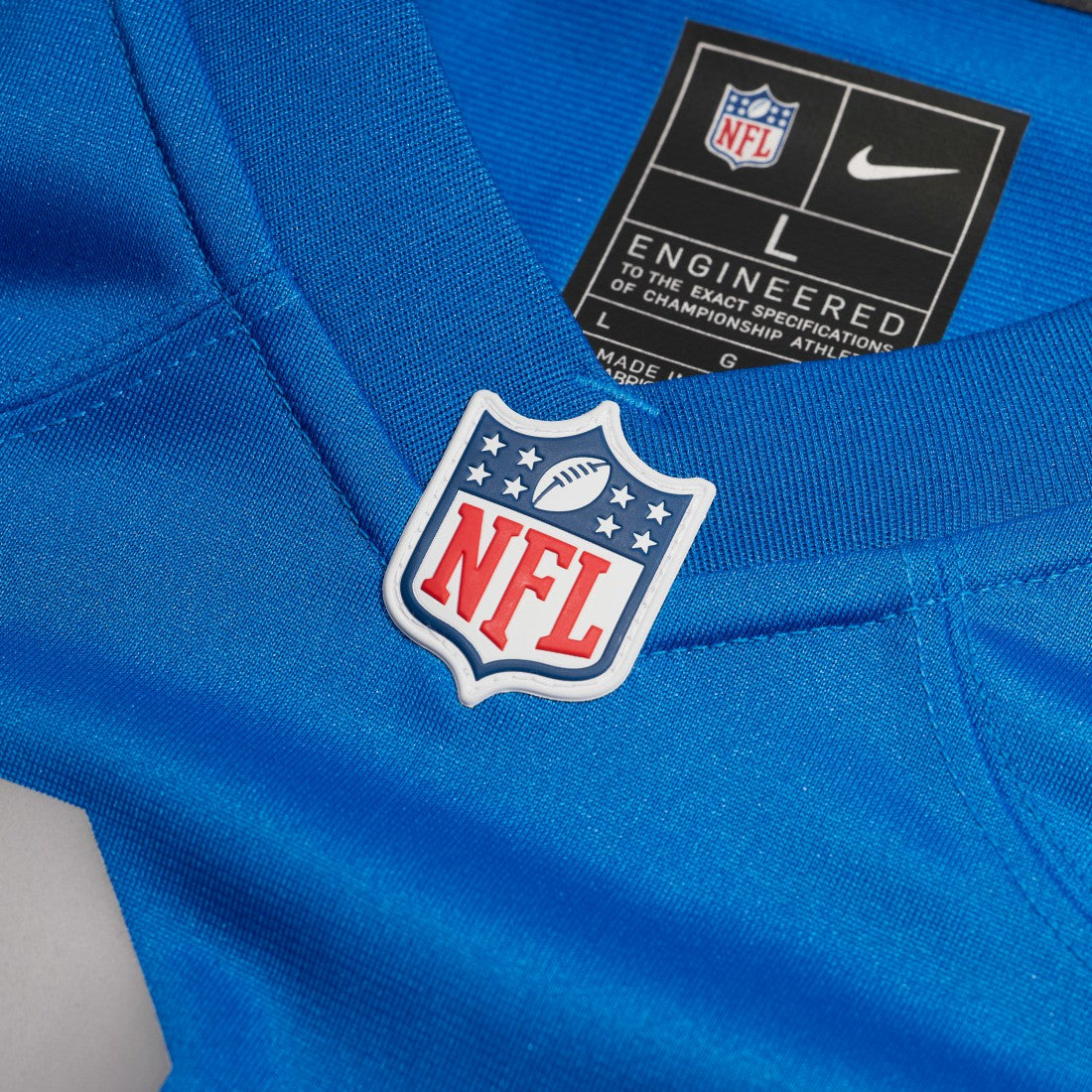 Sam LaPorta Detroit Lions Alternate Game Jersey Blue | Nike for Sale