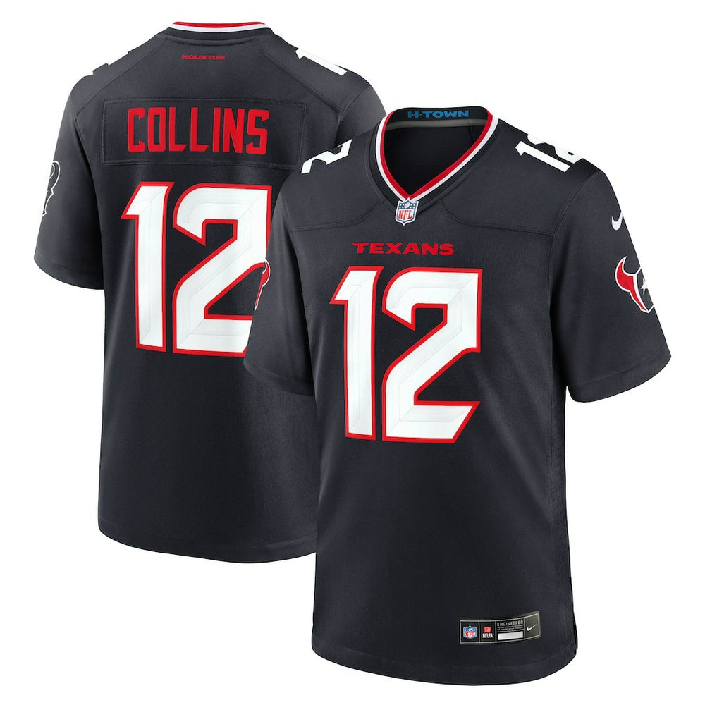 Nico Collins Houston Texans Game Jersey Navy | Nike for Sale