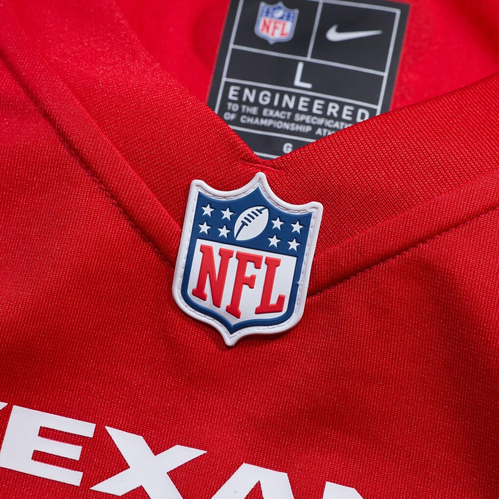 Nico Collins Houston Texans Alternate Game Jersey Red | Nike for Sale