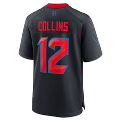 Nico Collins Houston Texans 2nd Alternate Game Jersey Navy | Nike for Sale