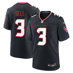 Tank Dell Houston Texans Game Jersey Navy | Nike for Sale
