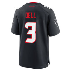 Tank Dell Houston Texans Game Jersey Navy | Nike for Sale