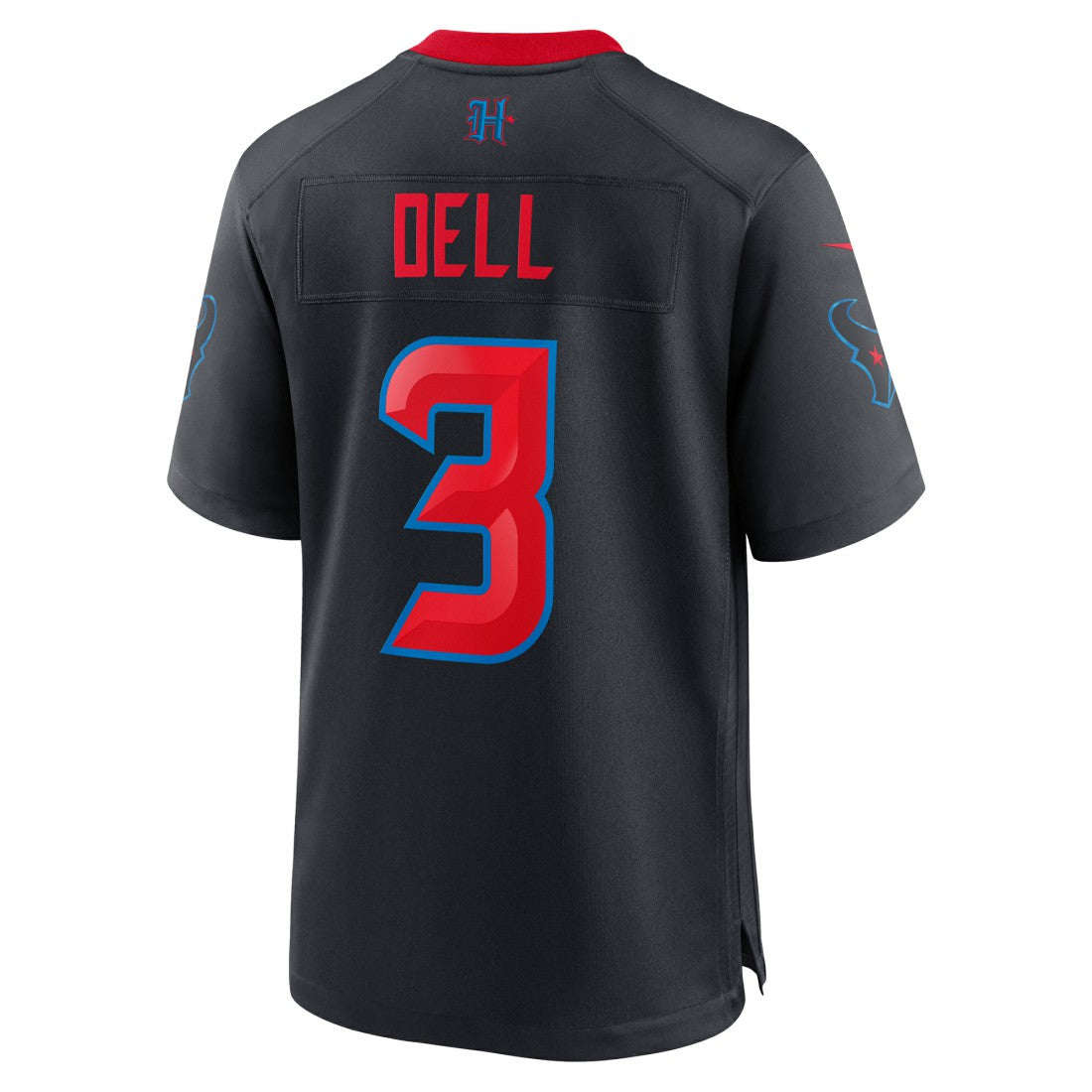 Tank Dell Houston Texans 2nd Alternate Game Jersey Navy | Nike for Sale