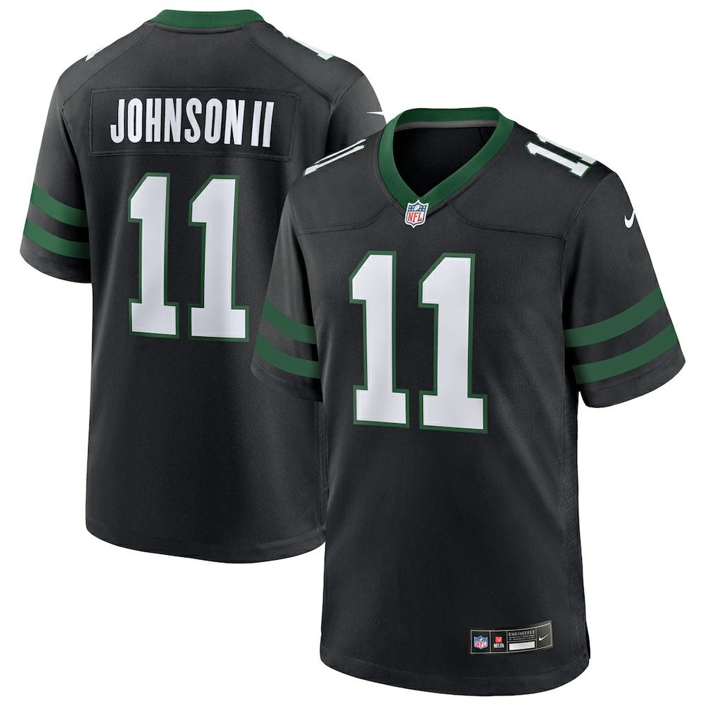 Jermaine Johnson II New York Jets Alternate Game Jersey Legacy Black | Nike for Sale