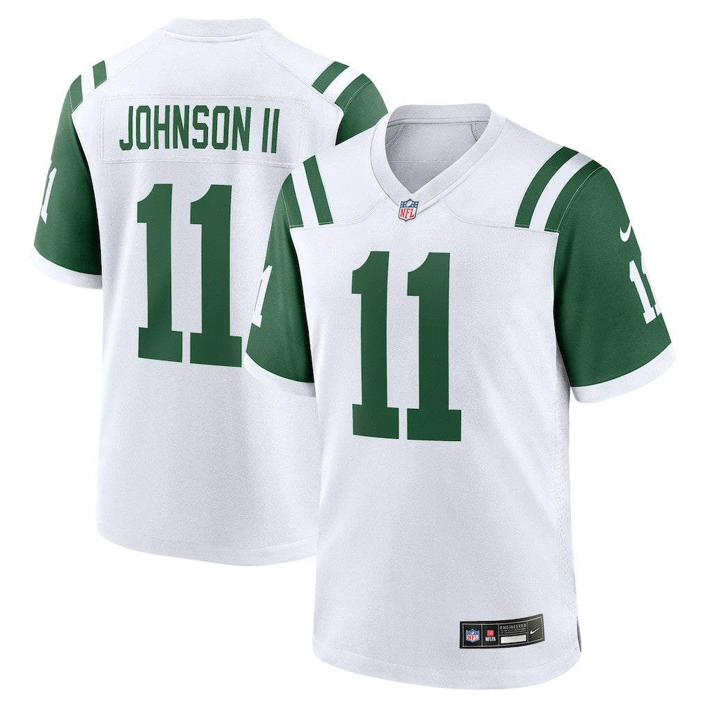 Jermaine Johnson II New York Jets Classic Alternate Game Jersey White | Nike for Sale