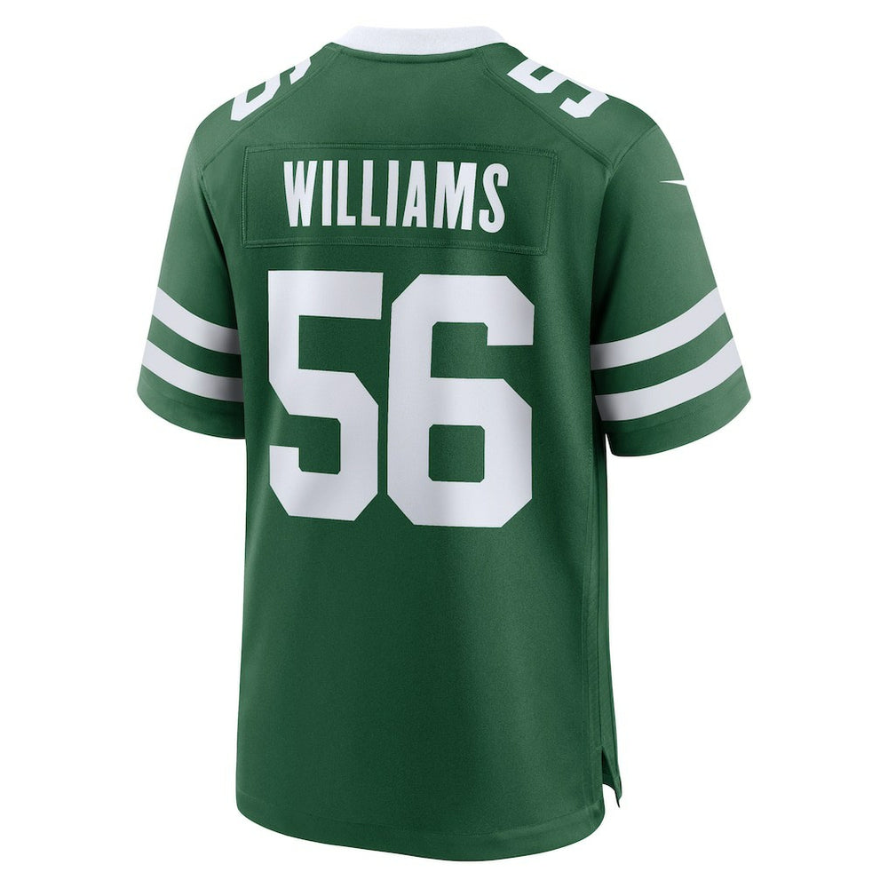 Quincy Williams New York Jets Game Player Jersey – Legacy Green | Nike for Sale