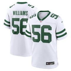 Quincy Williams New York Jets Game Jersey Legacy White | Nike for Sale