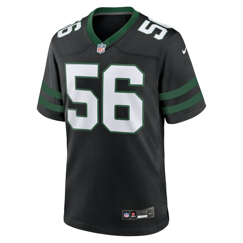 Quincy Williams New York Jets Alternate Game Jersey Legacy Black | Nike for Sale