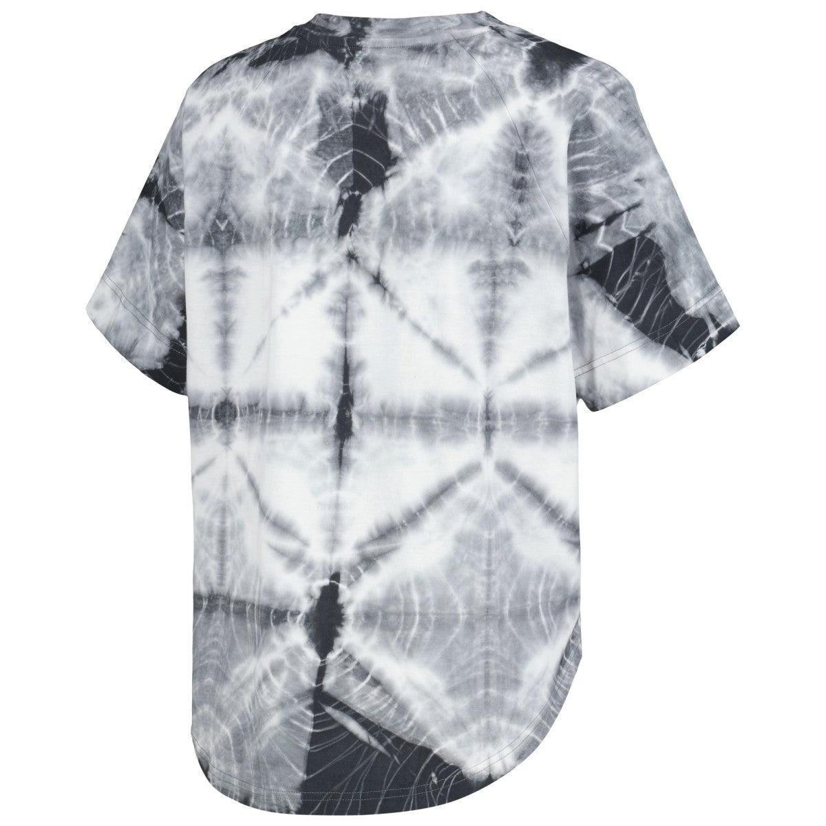Phoenix Suns G-III 4Her by Carl Banks Women's Tournament Raglan Oversized Tie-Dye V-Neck T-Shirt Black - NBA