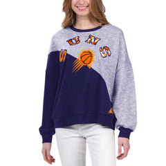 Phoenix Suns G-III 4Her by Carl Banks Women's Benches Split Pullover Sweatshirt Purple - NBA