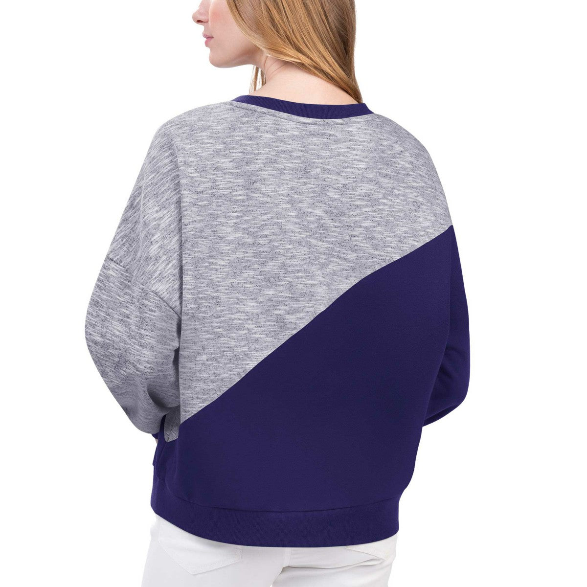 Phoenix Suns G-III 4Her by Carl Banks Women's Benches Split Pullover Sweatshirt Purple - NBA