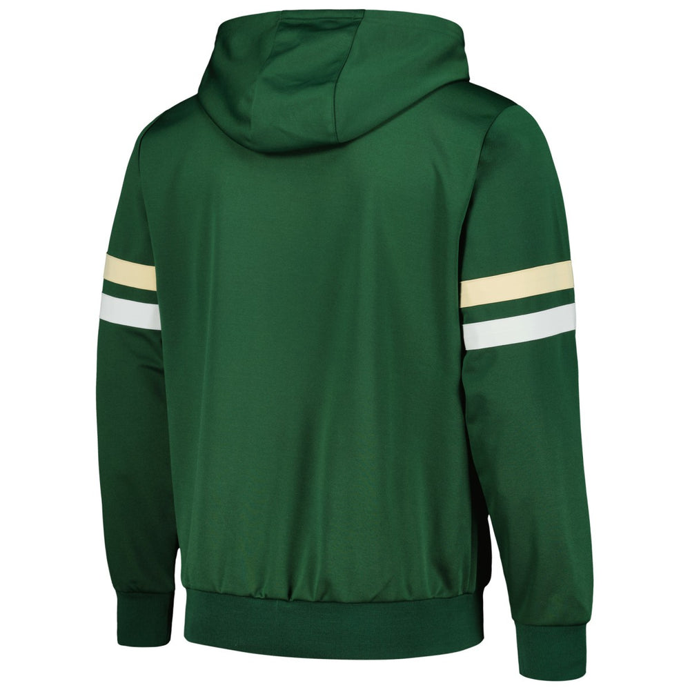 Milwaukee Bucks G-III Sports by Carl Banks Contender Full-Zip Hoodie Jacket Hunter Green - NBA