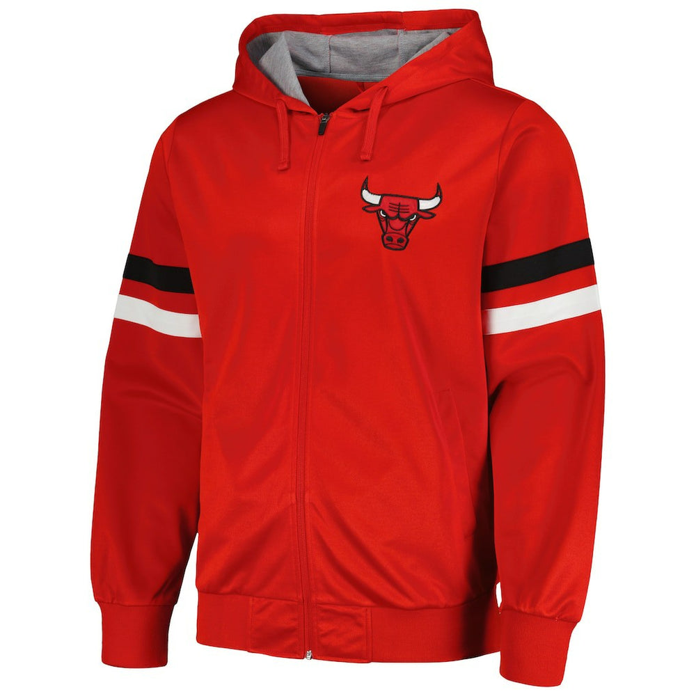 Chicago Bulls G-III Sports by Carl Banks Contender Full-Zip Hoodie Jacket Red - NBA