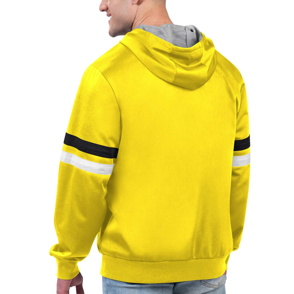 Utah Jazz G-III Sports by Carl Banks Contender Full-Zip Hoodie Jacket Yellow - NBA