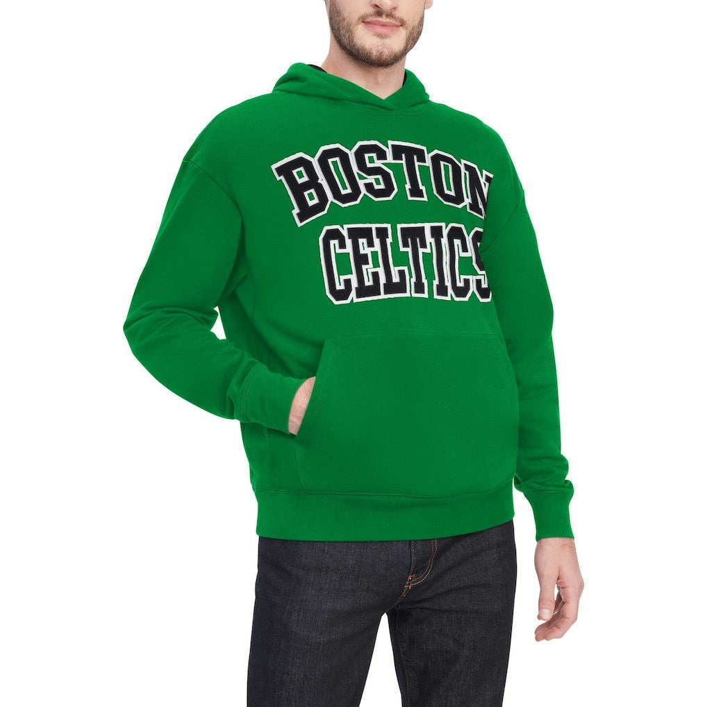 Boston Celtics Tommy Jeans Greyson Pullover Hoodie Kelly Green - NBA