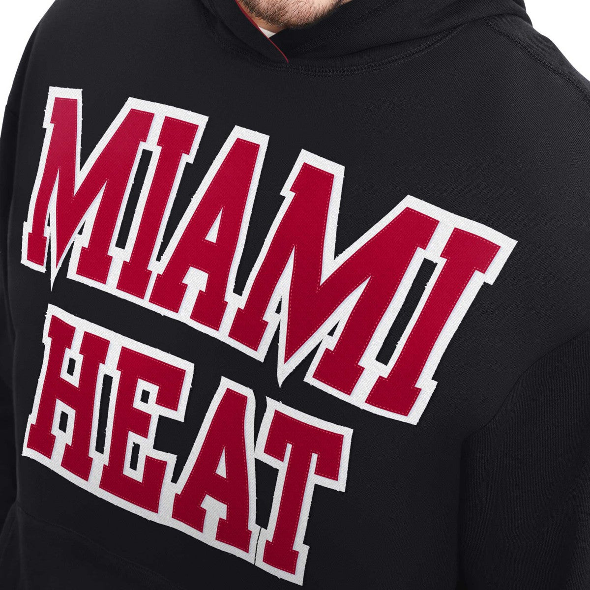 Miami Heat Tommy Jeans Greyson Pullover Hoodie Black - NBA