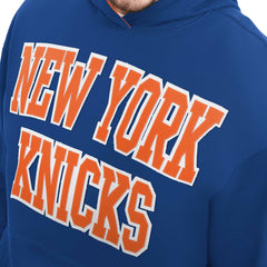New York Knicks Tommy Jeans Greyson Pullover Hoodie Blue - NBA