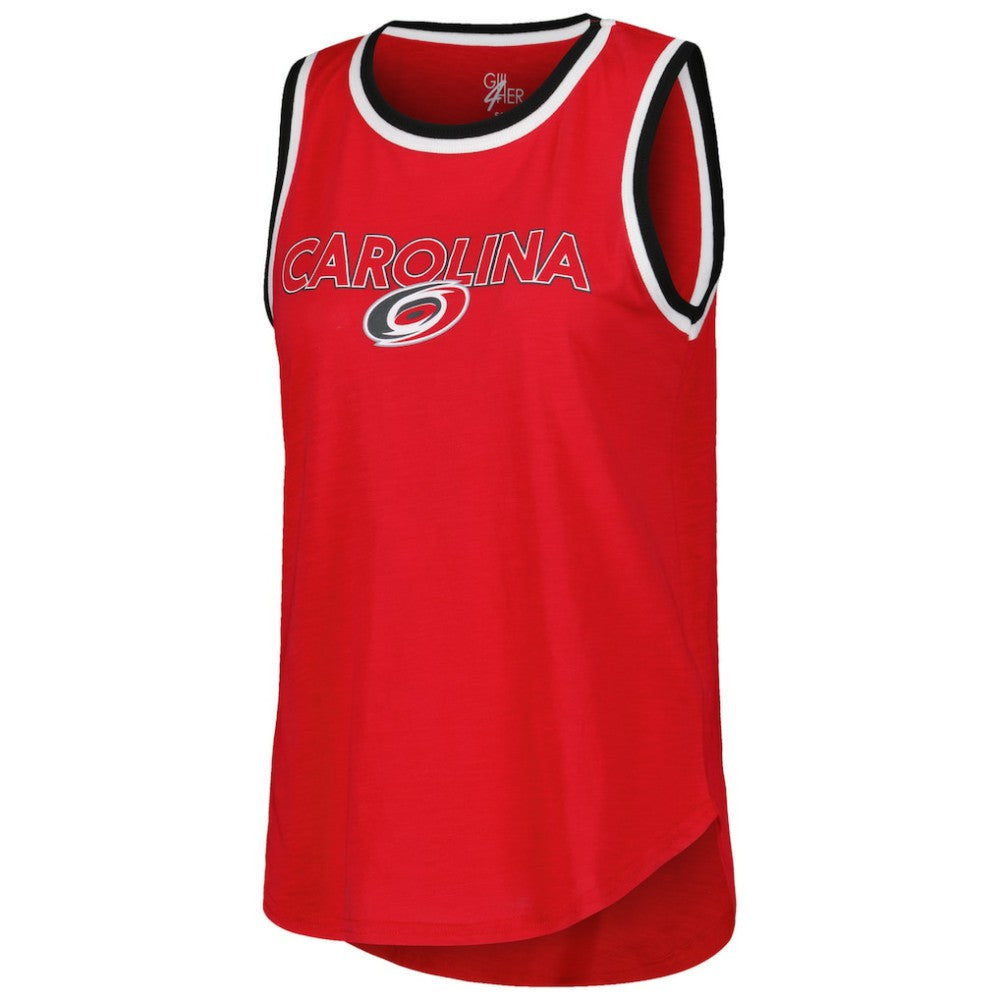 Carolina Hurricanes G-III 4Her by Carl Banks Women's Strategy Tank Top - Red - NHL