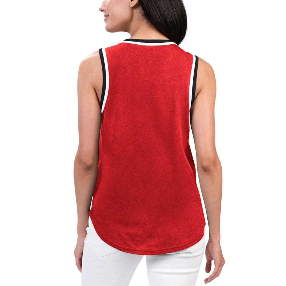 New Jersey Devils G-III 4Her by Carl Banks Women's Strategy Tank Top - Red - NHL