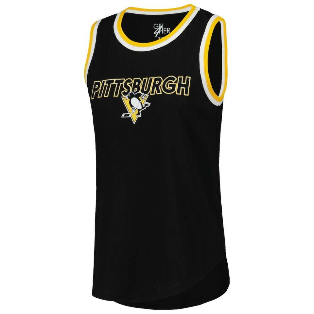 Pittsburgh Penguins G-III 4Her by Carl Banks Women's Strategy Tank Top - Black - NHL