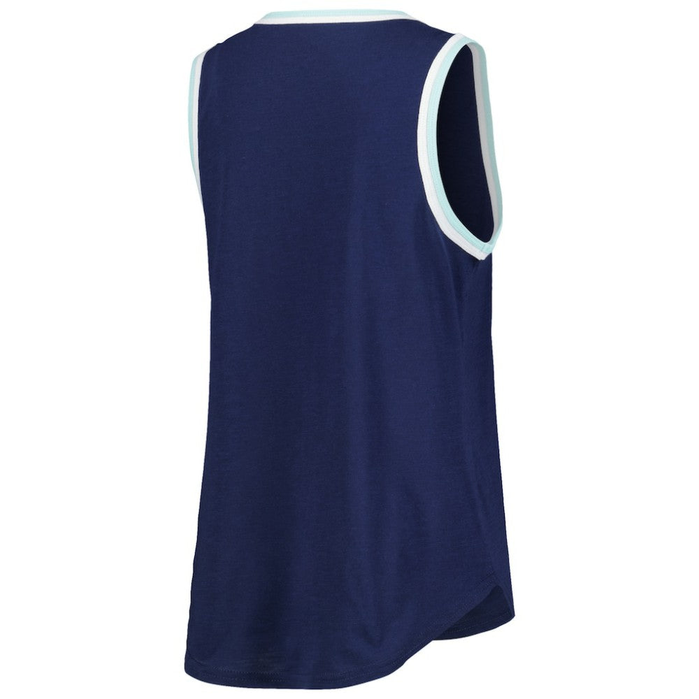 Seattle Kraken G-III 4Her by Carl Banks Women's Strategy Tank Top - Deep Sea Blue - NHL