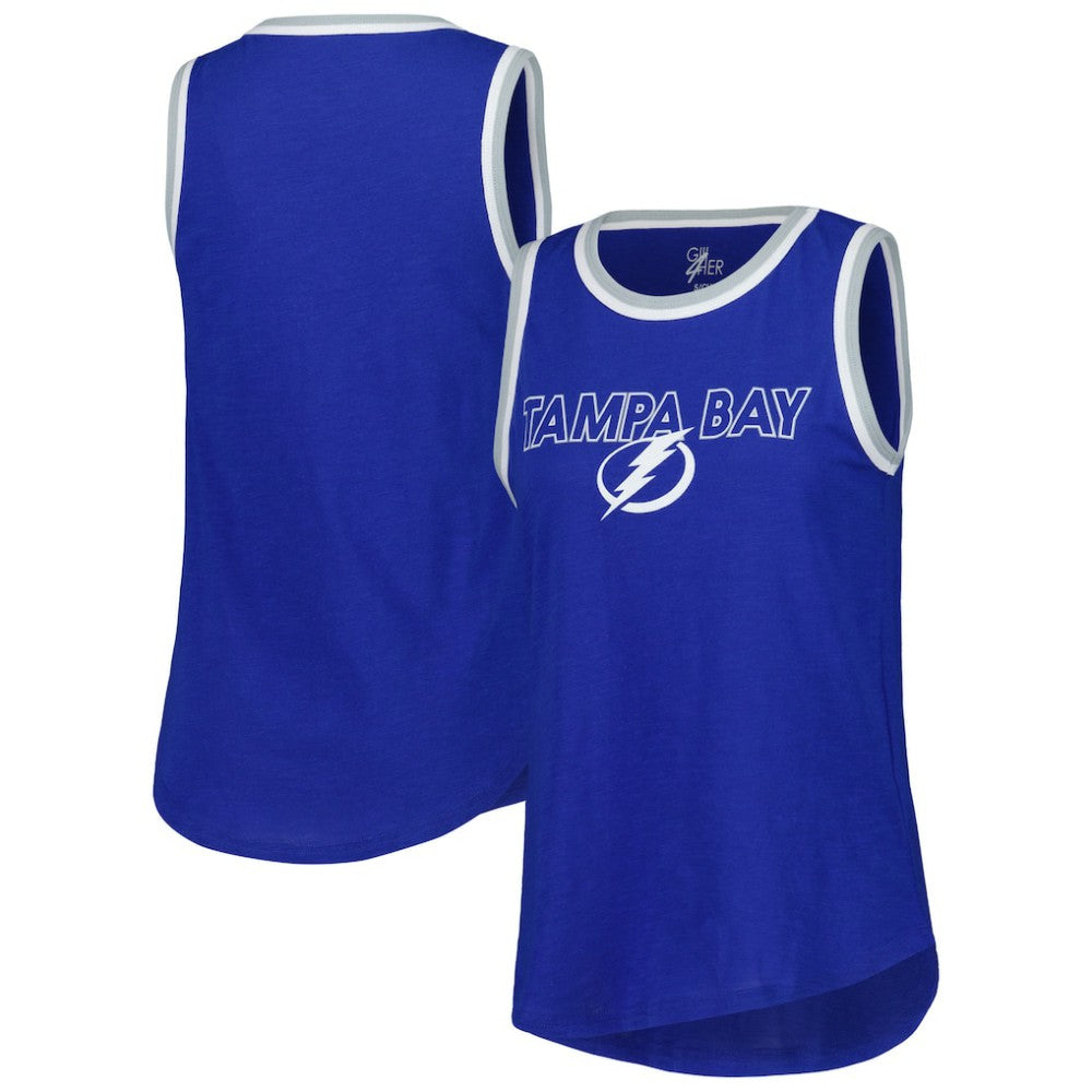 Tampa Bay Lightning G-III 4Her by Carl Banks Women's Strategy Tank Top - Blue - NHL