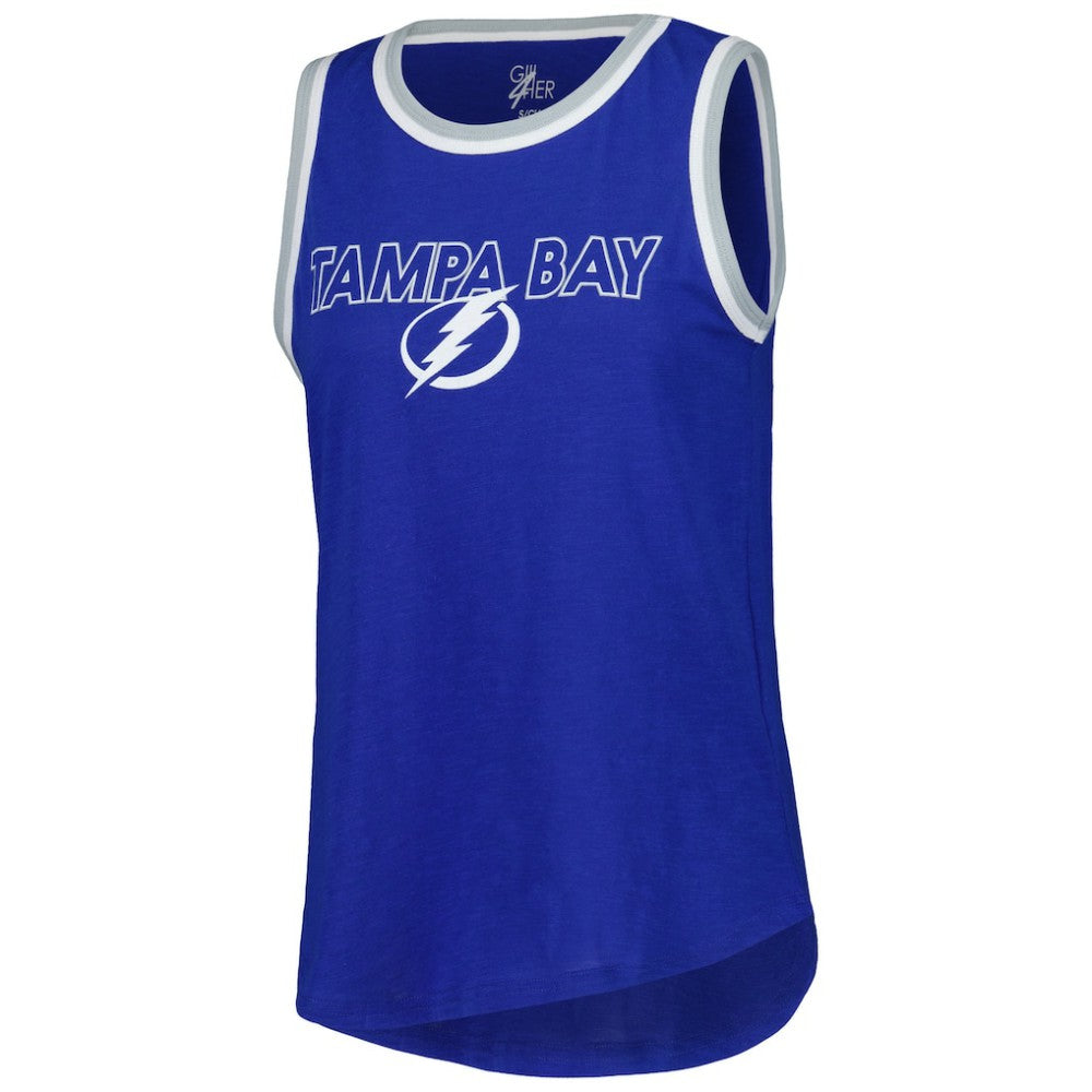 Tampa Bay Lightning G-III 4Her by Carl Banks Women's Strategy Tank Top - Blue - NHL